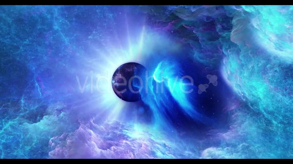 Flying Through Space Nebulae to the Planet Videohive 20591773 Motion Graphics Image 9