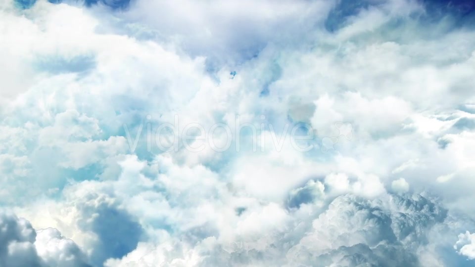 Flying Through the Bright Cloudy Sky Videohive 20248394 Motion Graphics Image 6