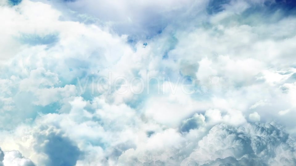 Flying Through the Bright Cloudy Sky Videohive 20248394 Motion Graphics Image 7