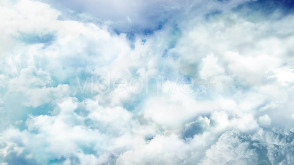 Flying Through the Bright Cloudy Sky Videohive 20248394 Motion Graphics Image 9