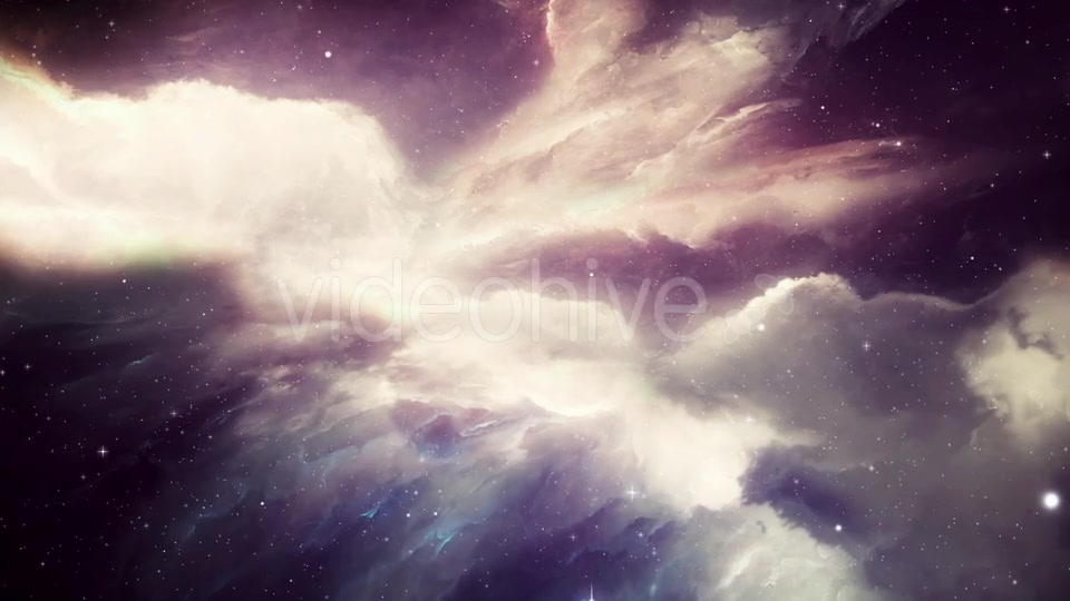 Flying Through the Bright Space Nebula Videohive 18859185 Motion Graphics Image 2