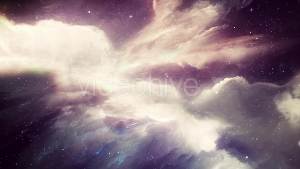 Flying Through the Bright Space Nebula Videohive 18859185 Motion Graphics Image 4