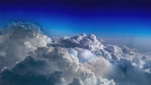 Flying Through the Clouds - 13630602 Videohive Download