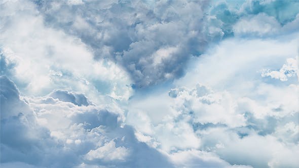 Flying Through the Clouds Sky - 20210880 Videohive Download