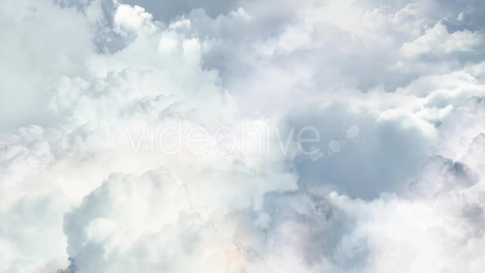 Flying Through the Cloudy Sky Videohive 18367257 Motion Graphics Image 2