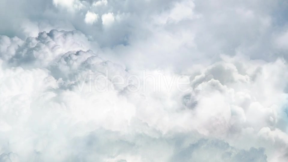 Flying Through the Cloudy Sky Videohive 18367257 Motion Graphics Image 6