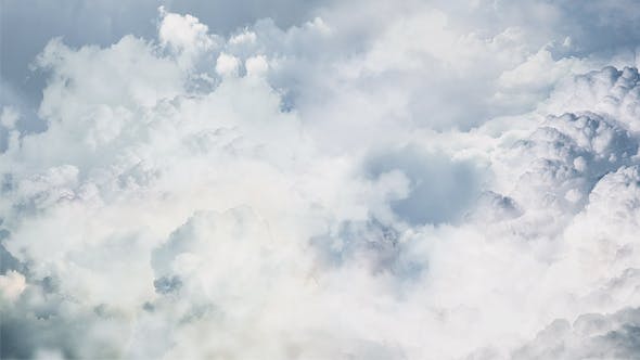 Flying Through the Cloudy Sky - Videohive 18367257 Download