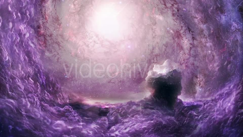 Flying Through the Galaxy in Space Nebula Videohive 18152236 Motion Graphics Image 1