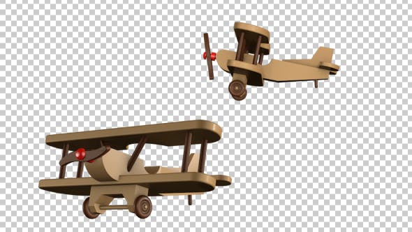 Flying Toy Plane - 20784222 Download Videohive