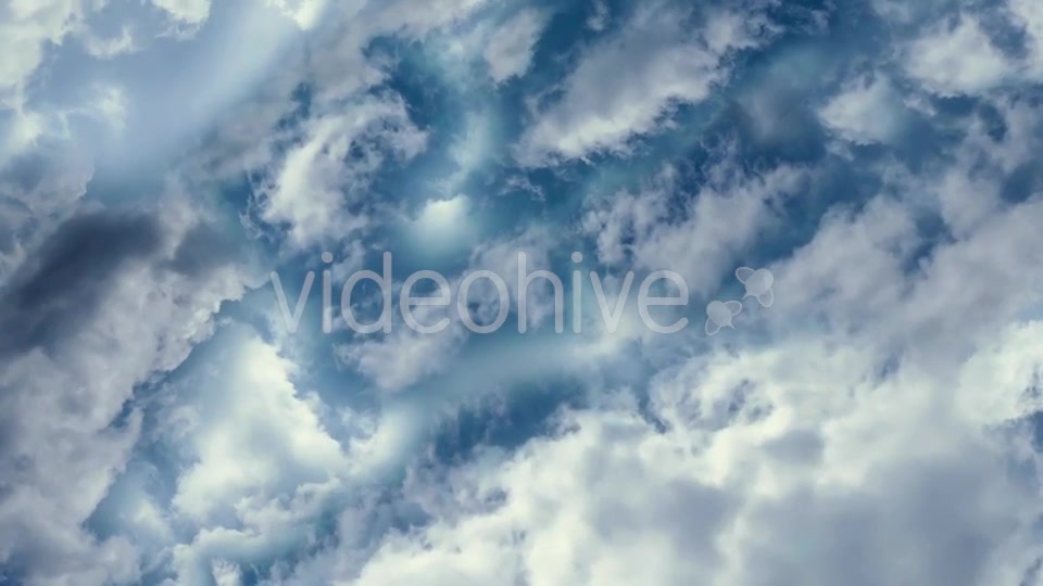 Flying With A Spin Through Clouds Videohive 19122457 Motion Graphics Image 4