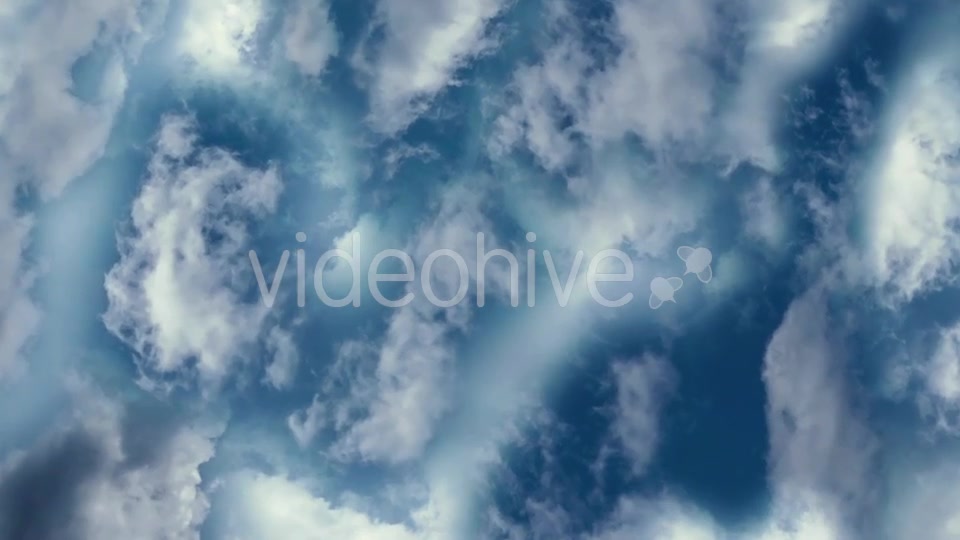 Flying With A Spin Through Clouds Videohive 19122457 Motion Graphics Image 7