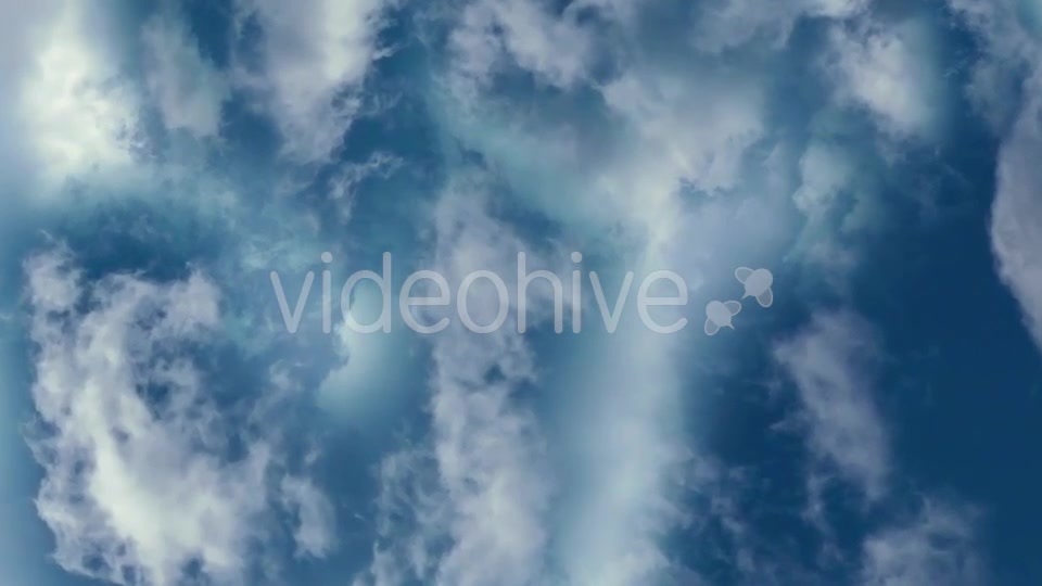 Flying With A Spin Through Clouds Videohive 19122457 Motion Graphics Image 9