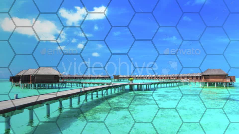 Fold Unfold Hexagons Transitions (5 Pack) Videohive 8134699 Motion Graphics Image 1