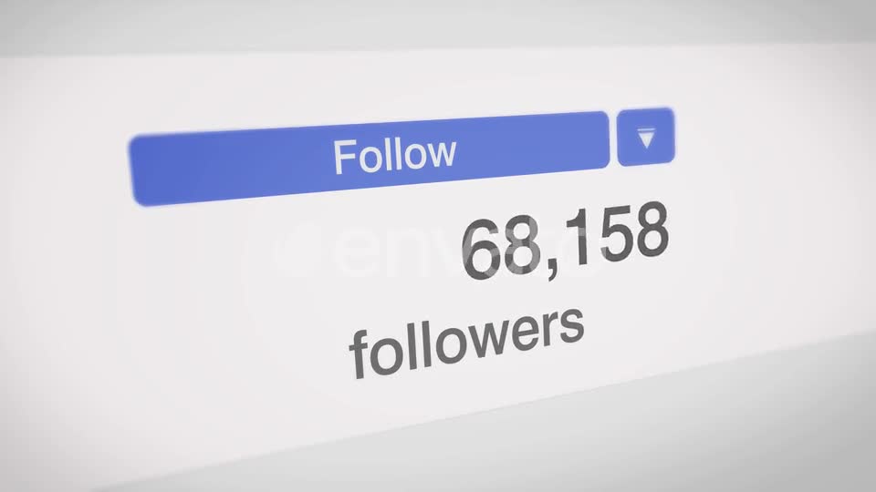 Followers Counter Bar 4K Videohive 22790905 Motion Graphics Image 1