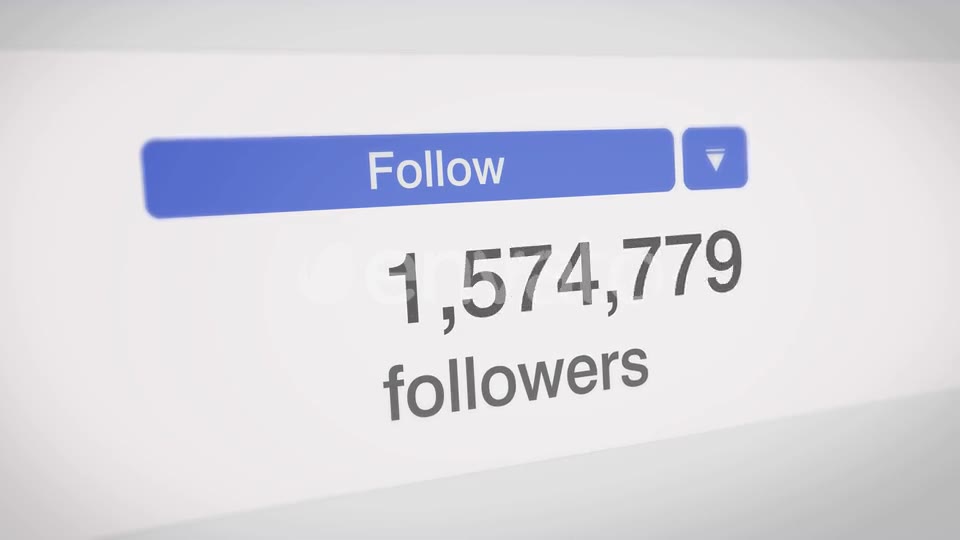 Followers Counter Bar 4K Videohive 22790905 Motion Graphics Image 2