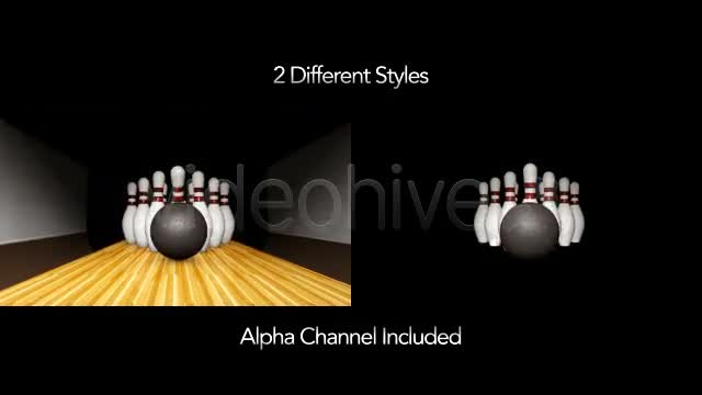 Following Bowling Ball Down the Lane For a Strike Videohive 5336784 Motion Graphics Image 1