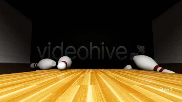 Following Bowling Ball Down the Lane For a Strike Videohive 5336784 Motion Graphics Image 4
