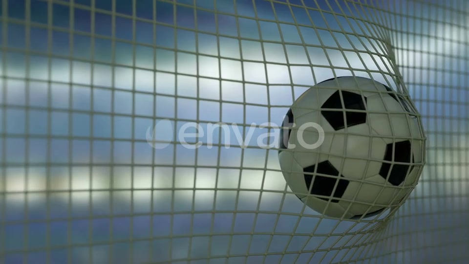 Football Flying to Goal Night Videohive 22573040 Motion Graphics Image 5