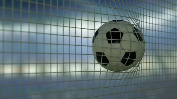 Football Flying to Goal Night - Videohive 22573040 Download