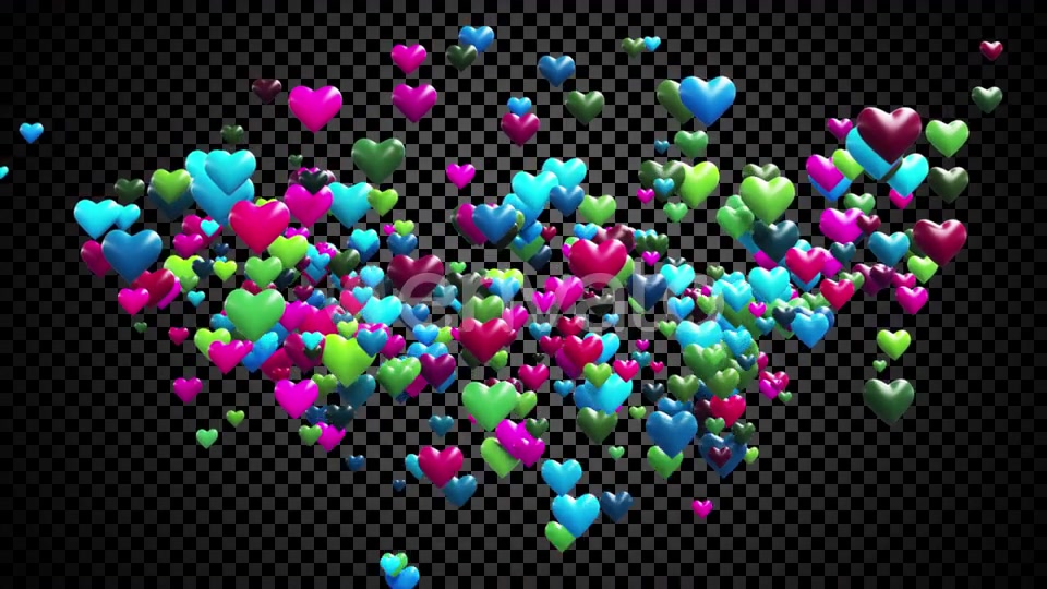 Fountain Of Hearts Videohive 25706573 Motion Graphics Image 4