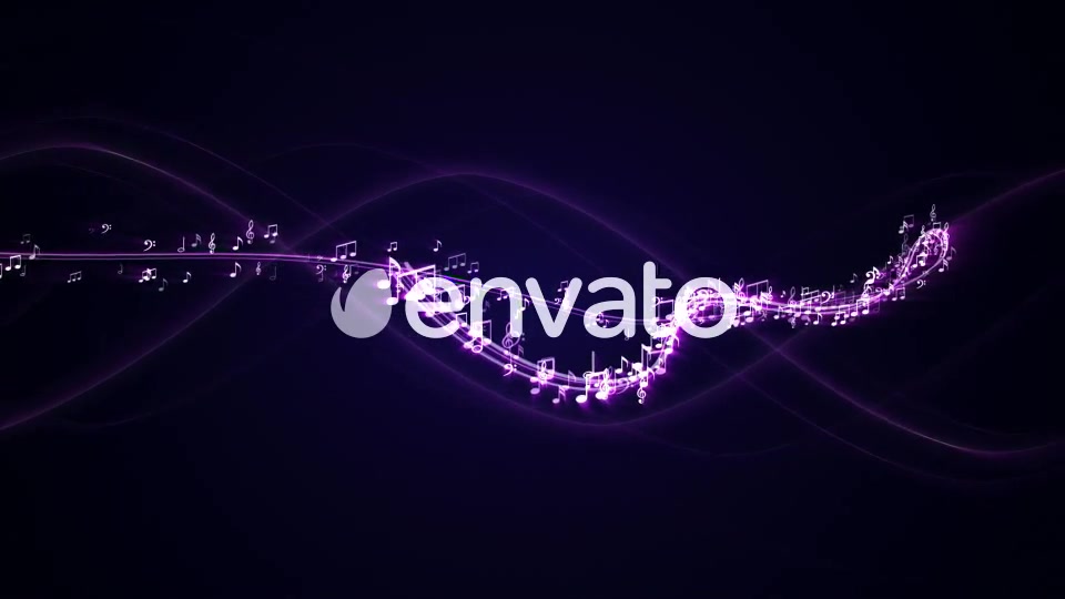 Four Musical Note Background, (4 Videos) Videohive 22099870 Motion Graphics Image 7