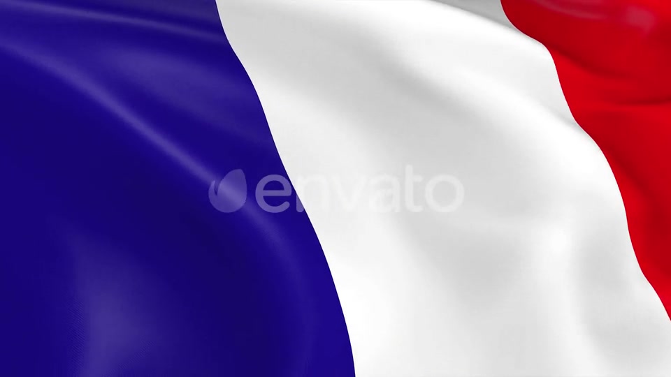 France Flag Videohive 23726634 Motion Graphics Image 3