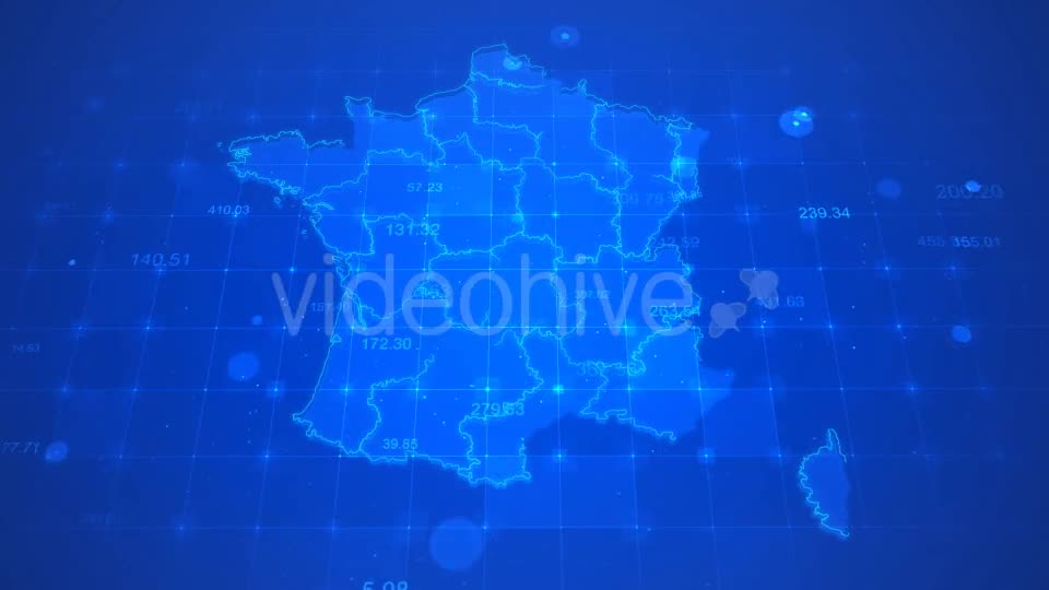 French Technology Data Background Videohive 20535966 Motion Graphics Image 1