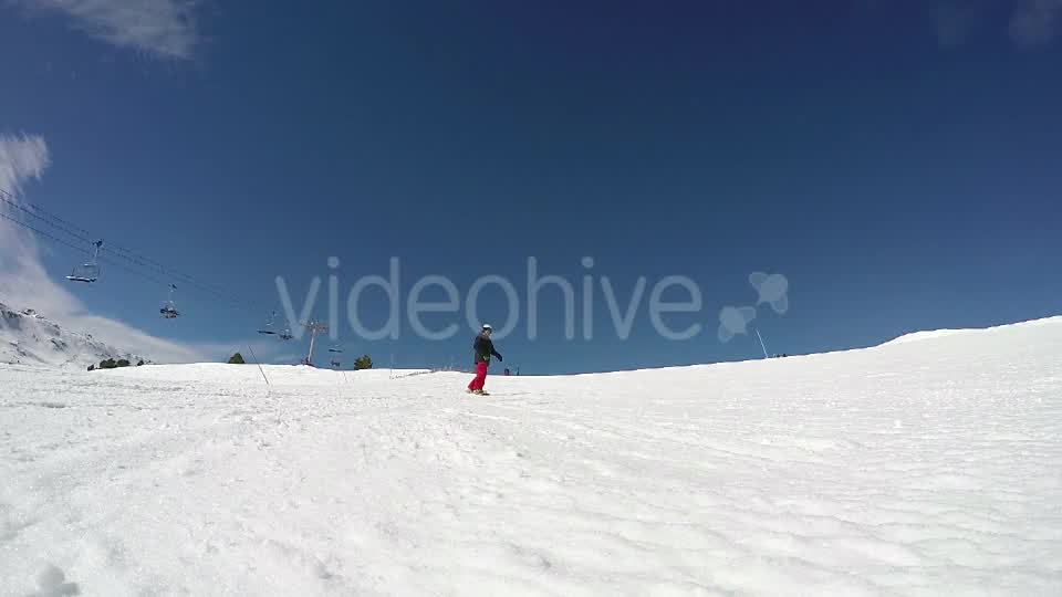 Friends Snowboarding  Videohive 11110440 Stock Footage Image 10