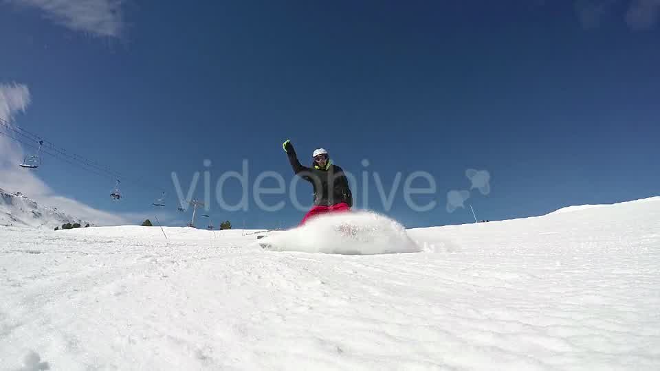 Friends Snowboarding  Videohive 11110440 Stock Footage Image 11