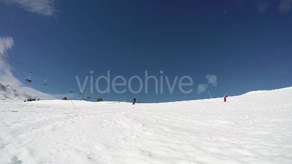 Friends Snowboarding  Videohive 11110440 Stock Footage Image 7
