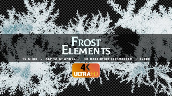 Frost Blast 5Clips 4K - Videohive 25109088 Download