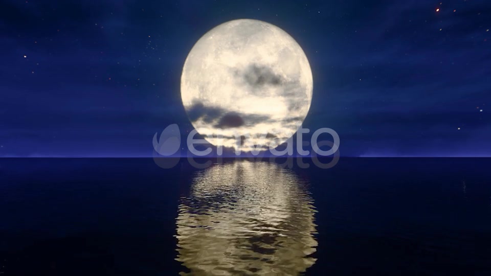 Full Moon on Horizon Videohive 23267511 Motion Graphics Image 3