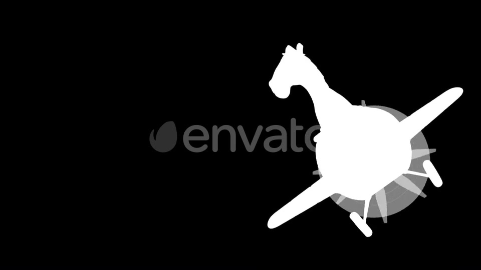 Fun horse on a plane Videohive 25322197 Motion Graphics Image 9