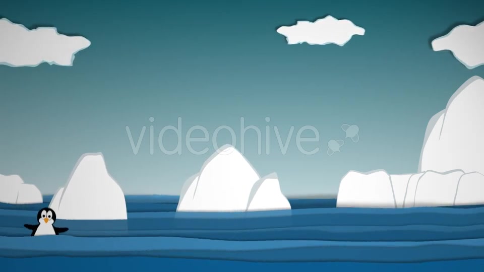 Funny Ice Cartoon Background Videohive 15885443 Motion Graphics Image 11