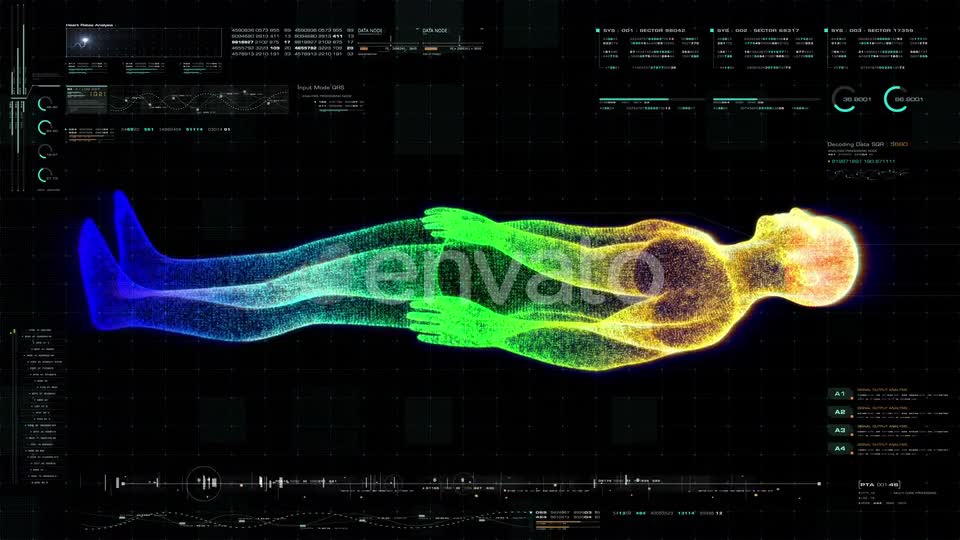 Futuristic Biomedical Diagnostic HUD Videohive 24343920 Motion Graphics Image 1