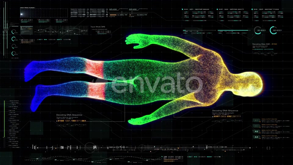 Futuristic Biomedical Diagnostic HUD Videohive 24343920 Motion Graphics Image 4