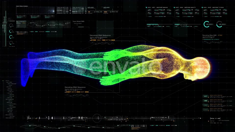 Futuristic Biomedical Diagnostic HUD Videohive 24343920 Motion Graphics Image 6