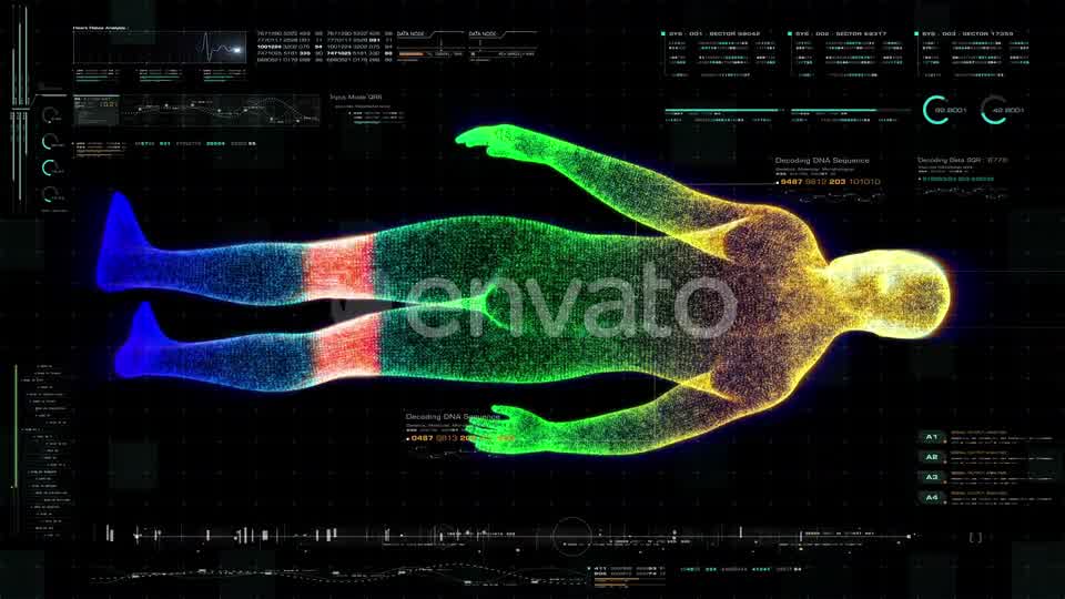 Futuristic Biomedical Diagnostic HUD Videohive 24343920 Motion Graphics Image 9