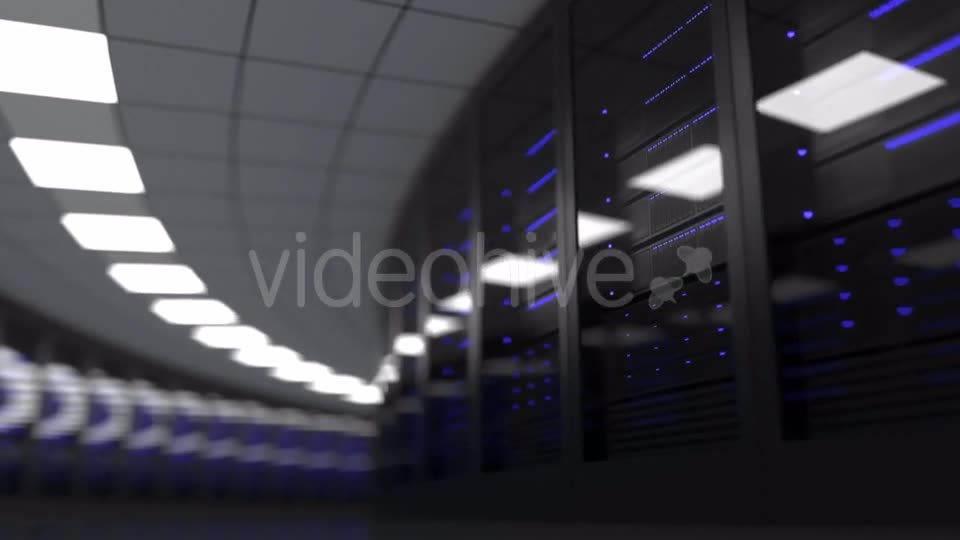 Futuristic Data Center Server Room Videohive 20374040 Motion Graphics Image 2