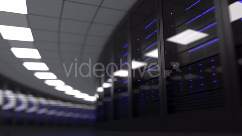 Futuristic Data Center Server Room Videohive 20374040 Motion Graphics Image 3