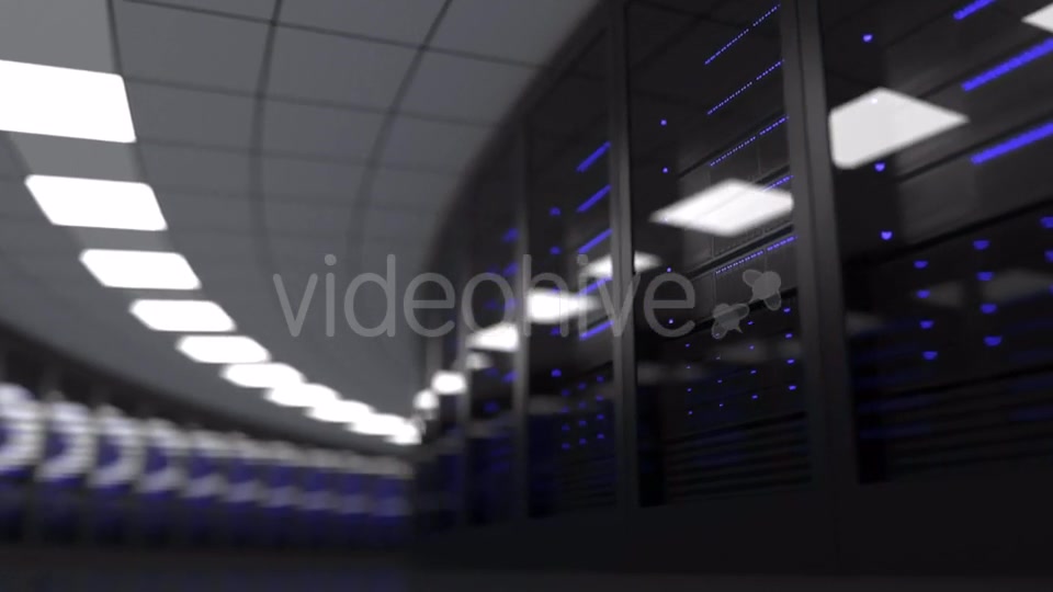 Futuristic Data Center Server Room Videohive 20374040 Motion Graphics Image 4