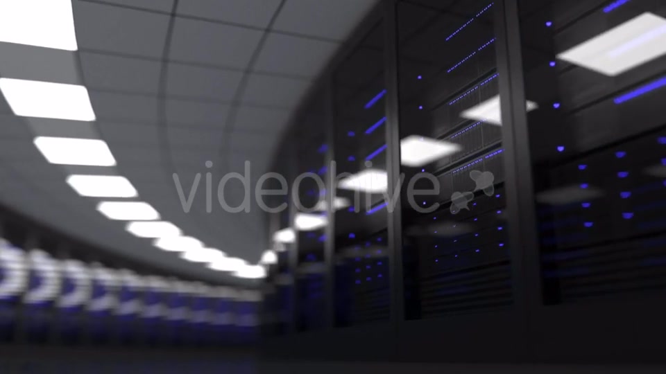 Futuristic Data Center Server Room Videohive 20374040 Motion Graphics Image 8