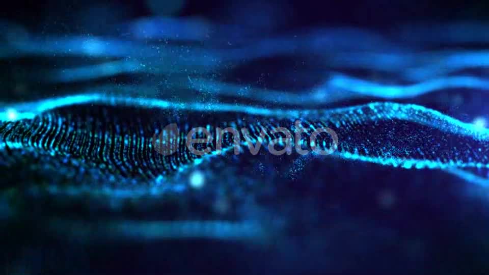 Futuristic Digital Blue Abstract Particles 01 Videohive 22143046 Motion Graphics Image 1