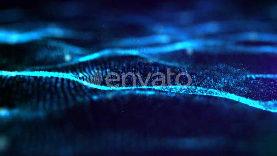Futuristic Digital Blue Abstract Particles 02 Videohive 22143037 Motion Graphics Image 4