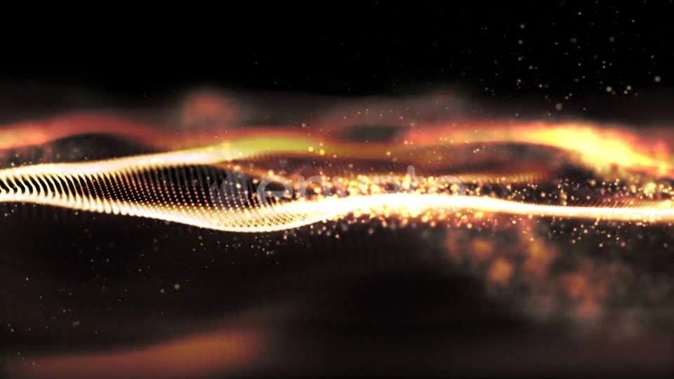 Futuristic Digital Gold Abstract Particles 02 Videohive 22058507 Motion Graphics Image 2