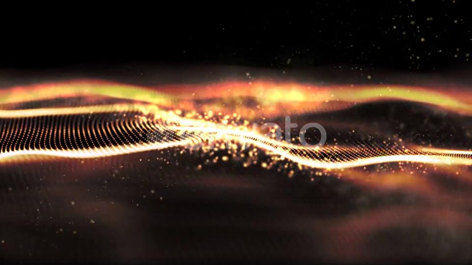 Futuristic Digital Gold Abstract Particles 02 Videohive 22058507 Motion Graphics Image 4