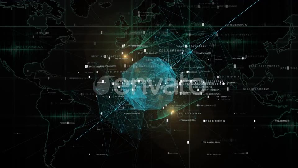 Futuristic Global Network Videohive 23434119 Motion Graphics Image 2