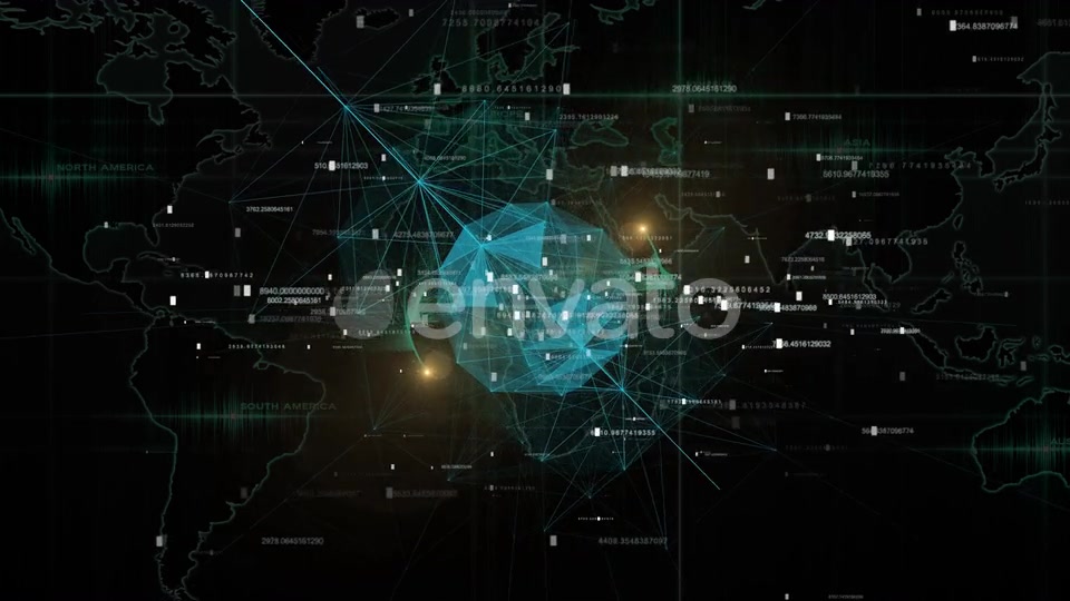 Futuristic Global Network Videohive 23434119 Motion Graphics Image 5