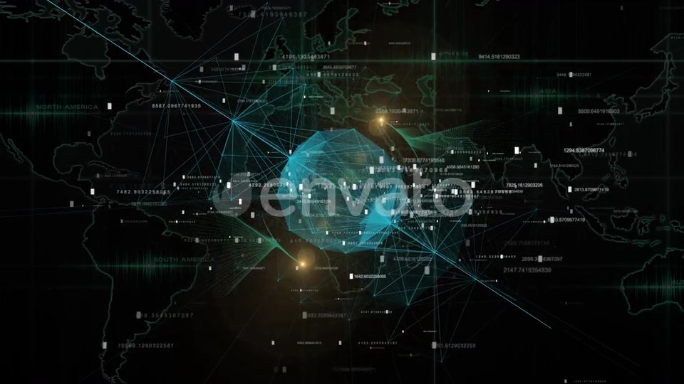 Futuristic Global Network Videohive 23434119 Motion Graphics Image 6