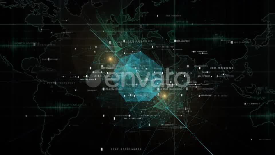Futuristic Global Network Videohive 23434119 Motion Graphics Image 9